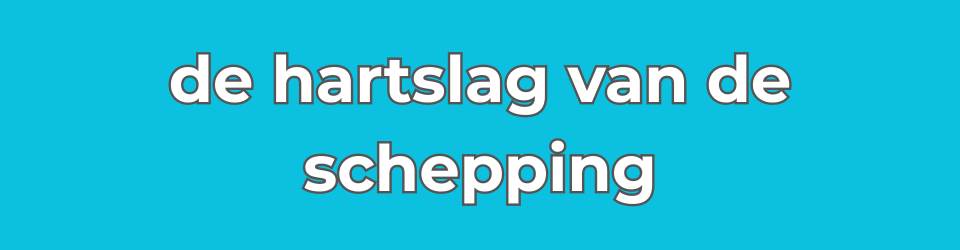 Audiocolumn De hartslag van de schepping over ruimtetijd, energie, orde en wanorde en scheppingskracht